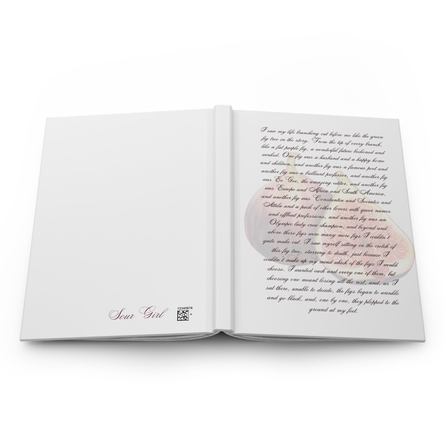 Sylvia Plath Quote Fig Journal